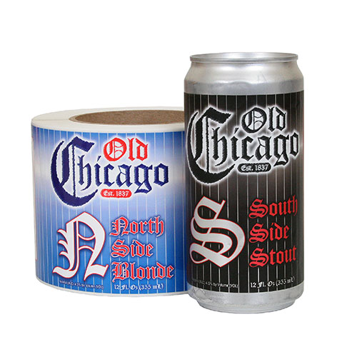 12 oz craft beer can labels
